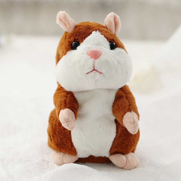 Talking Brown Hamster - The Perfect Friend